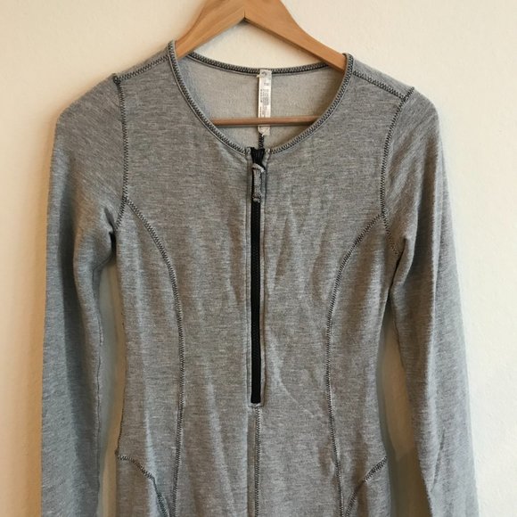 FP Free People Movement Soft Jersey Bodysuit Romper Size S Small - Picture 6 of 8